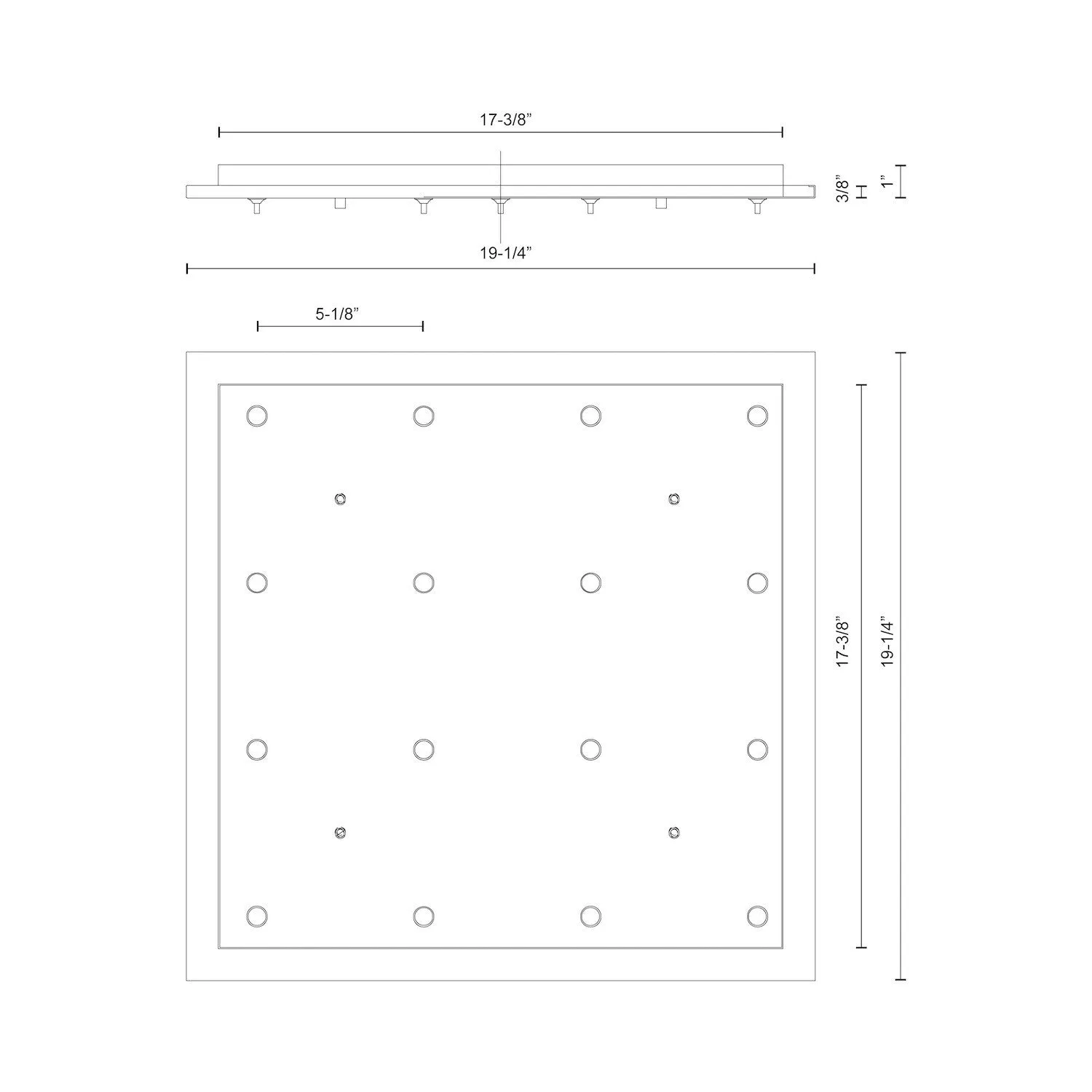 16-Light Multi-Canopy