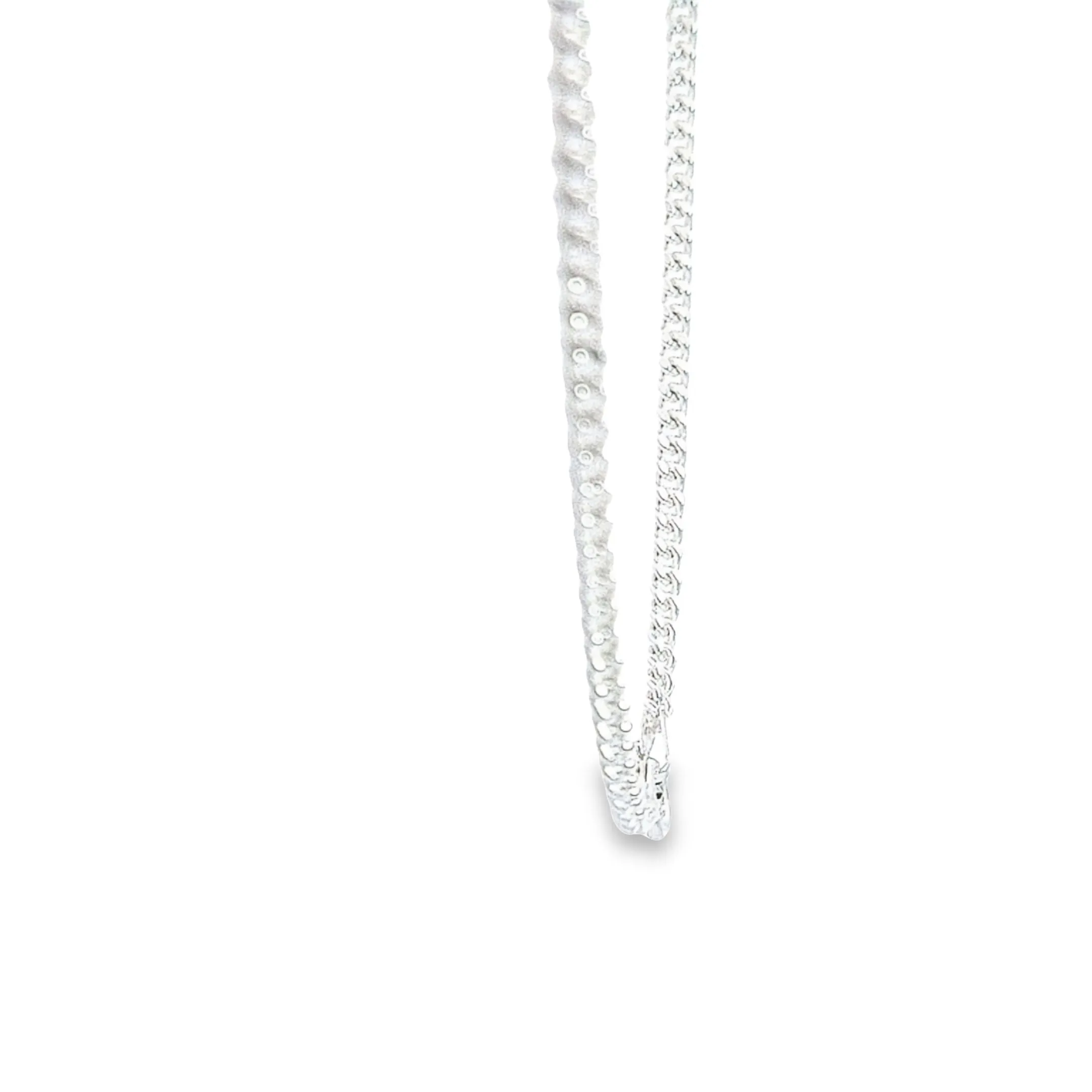 22"/56cm Diamond cut curb link chain 36670