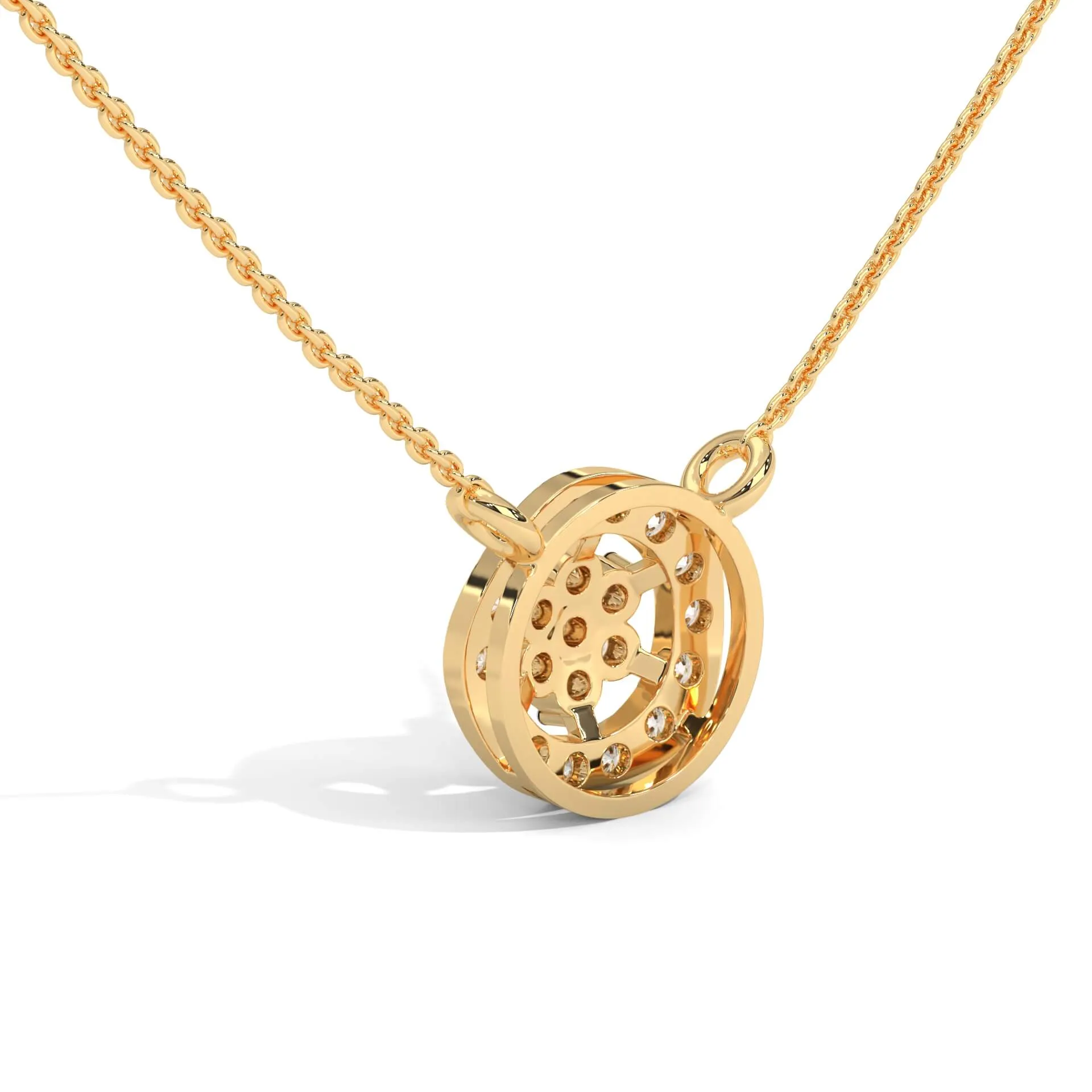 Adima Silver Pendant for Women | 22KT Gold Vermeil