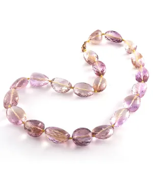 Amethyst Beaded Necklace