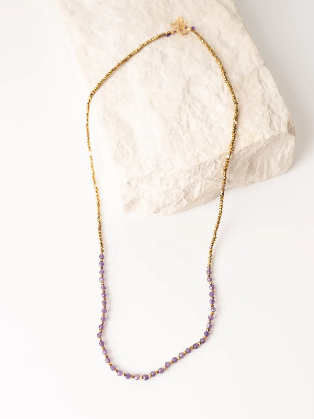 Amethyst Necklace and Bracelet