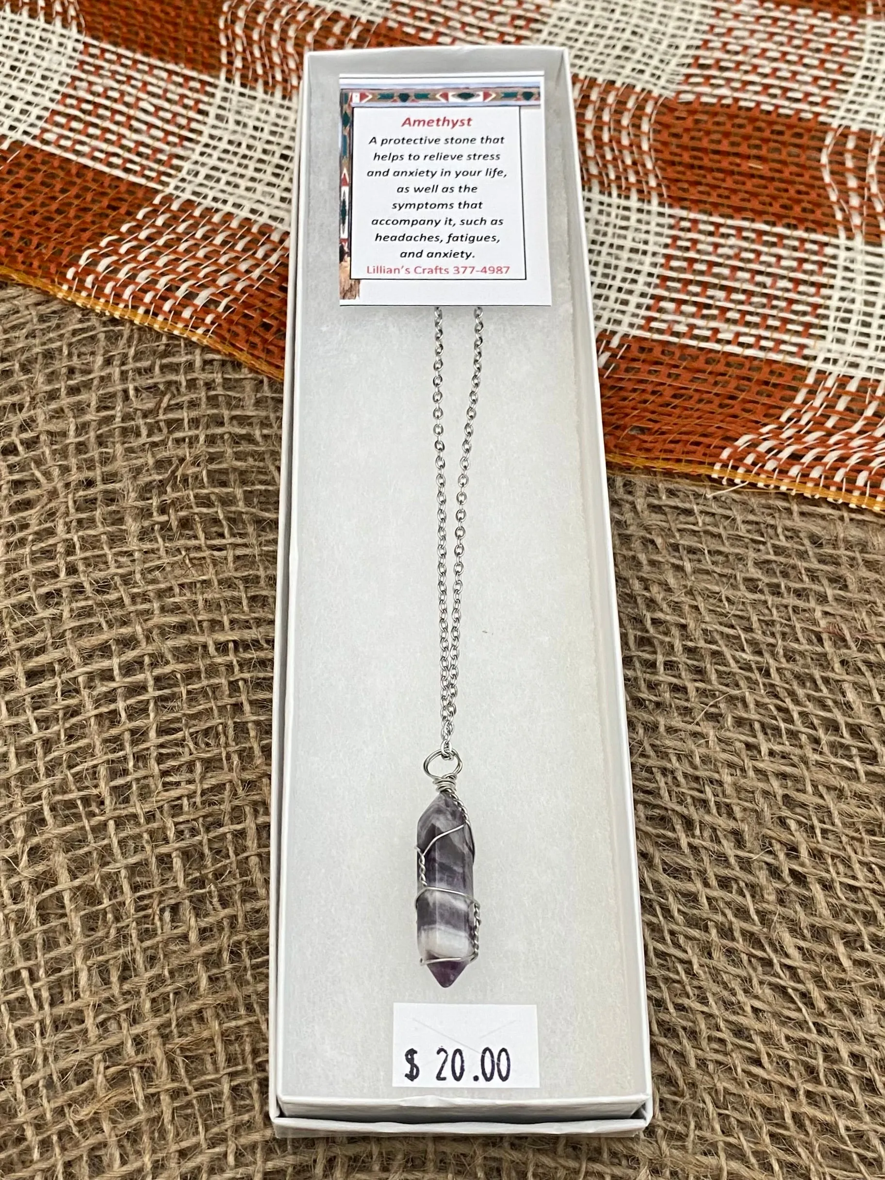 Amethyst Necklaces - Various Options