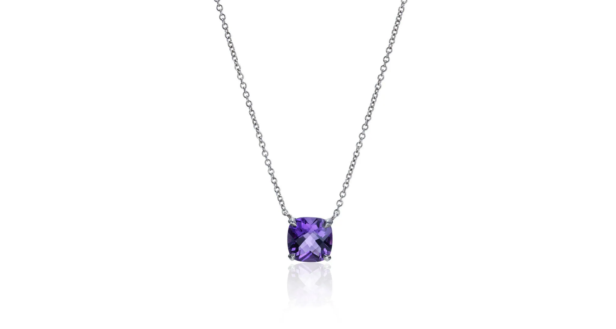 Amethyst Pendant Necklace