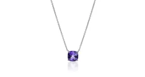 Amethyst Pendant Necklace