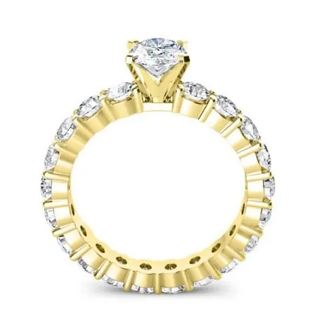 Angela - Oval Lab Diamond Engagement Ring (IGI Certified)