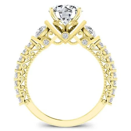 Belle - Round Lab Diamond Engagement Ring (IGI Certified)