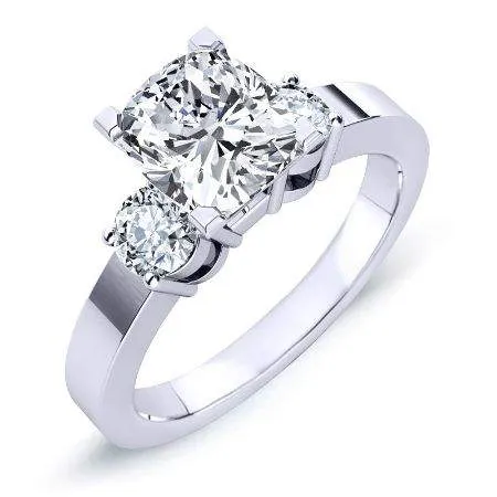 Briar Rose - Cushion Lab Diamond Engagement Ring (IGI Certified)