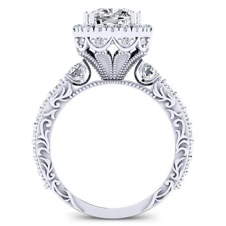 Canna - Cushion Lab Diamond Engagement Ring (IGI Certified)