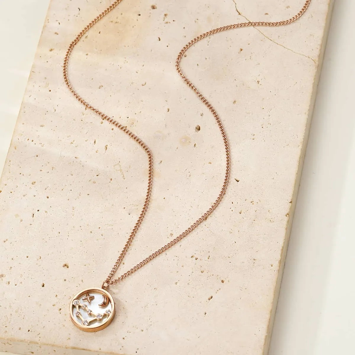 Capricorn Star Constellation Necklace