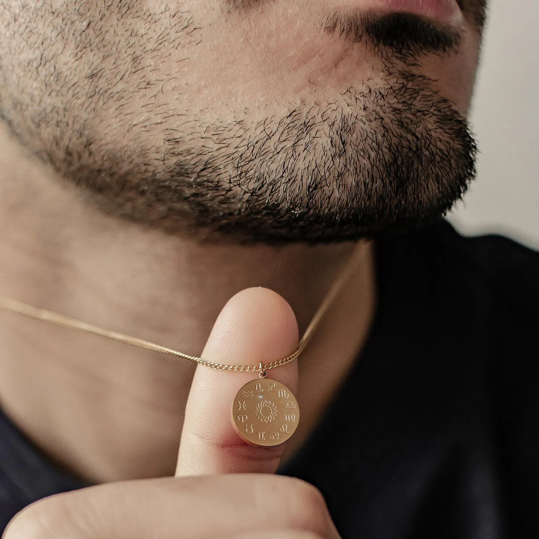 Capricorn Star Constellation Necklace