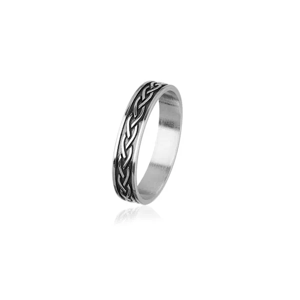 Celtic Silver Ring R399