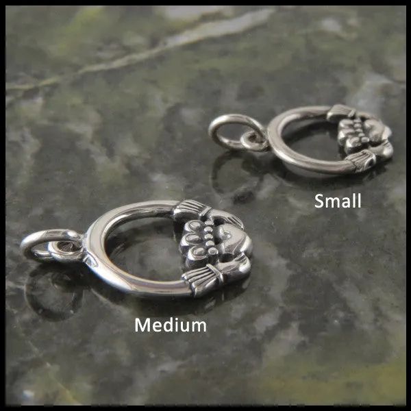 Claddagh Pendants in Silver