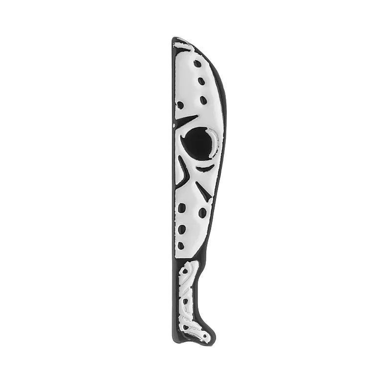 Cool Style Dagger Skull Alloy Enamel Plating Unisex Brooches