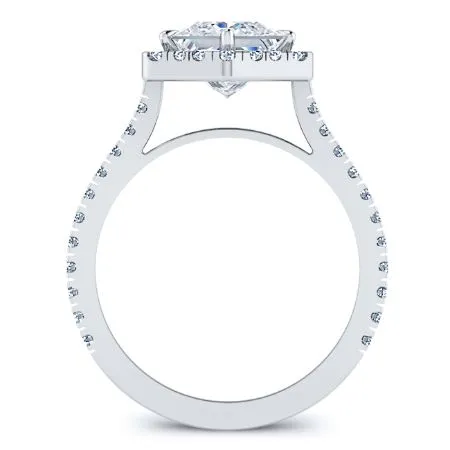 Cypress - Princess Lab Diamond Engagement Ring (IGI Certified)