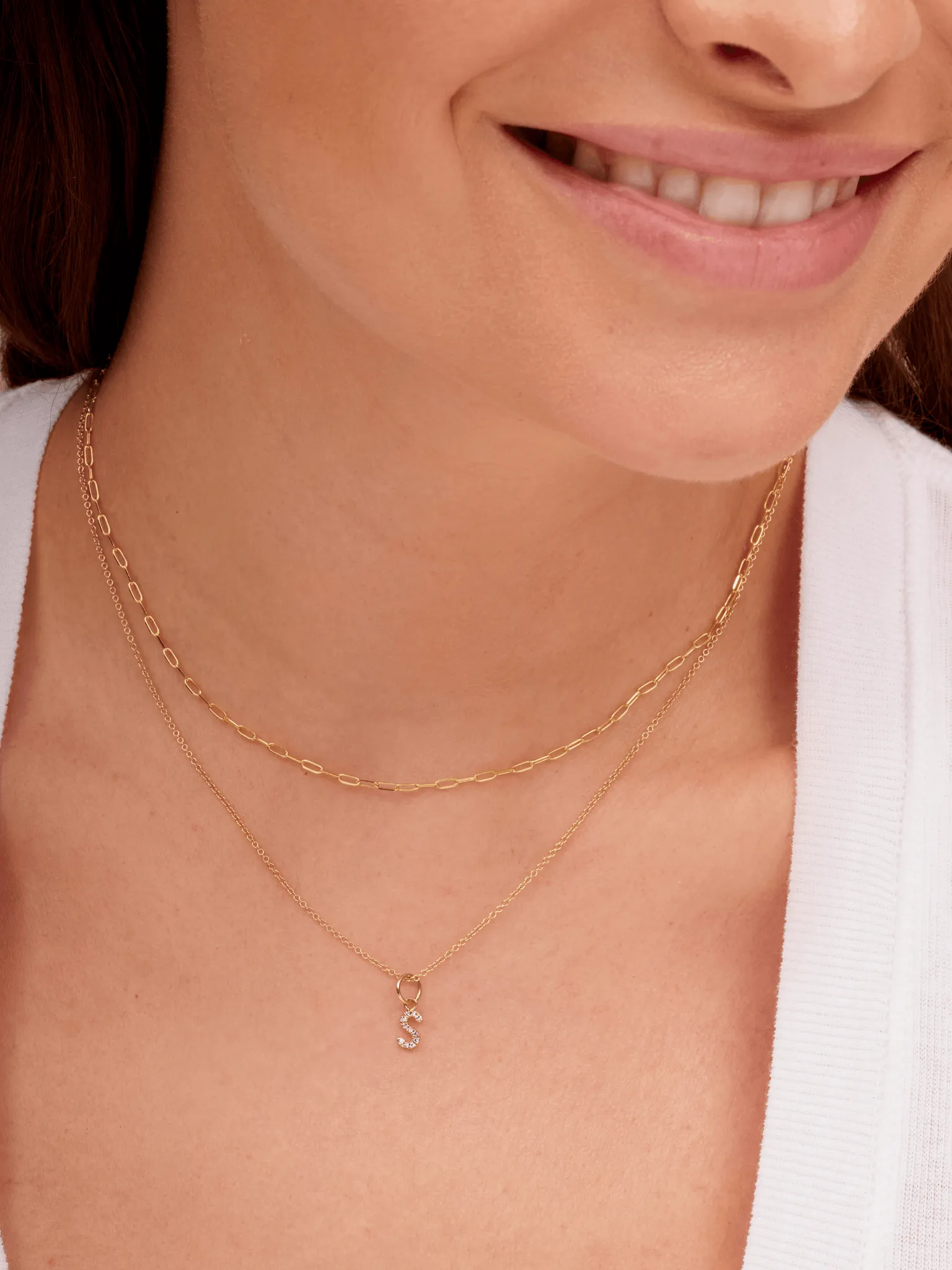 Dainty Gold Chain Necklace 14K