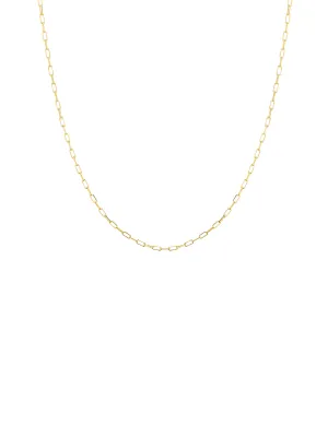 Dainty Gold Chain Necklace 14K