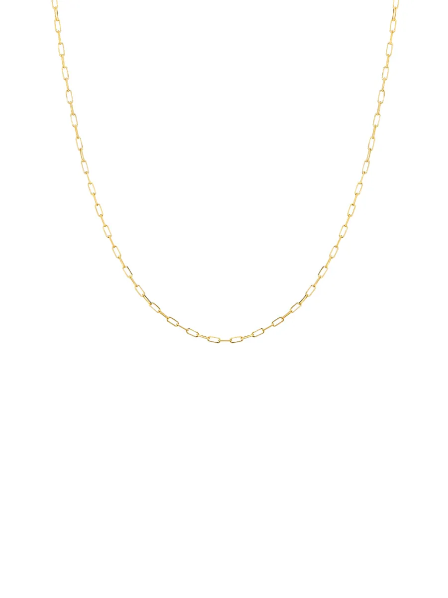 Dainty Gold Chain Necklace 14K