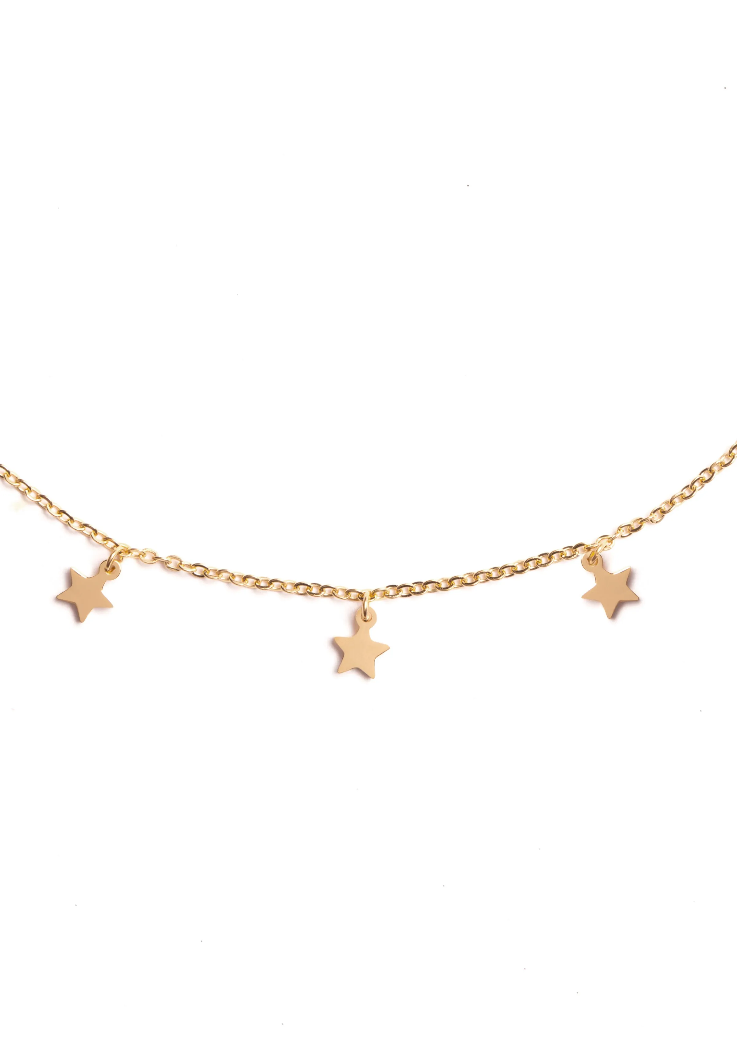 Delicate Star Necklace Gold