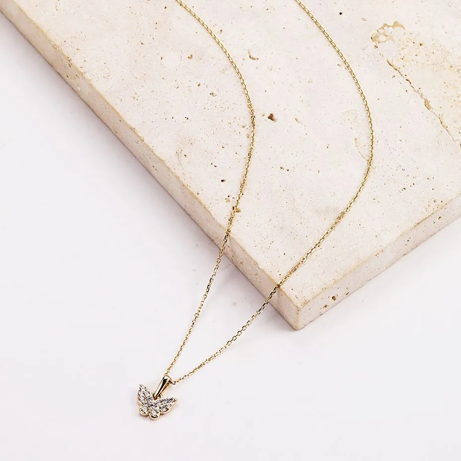 Evolve Pendant Necklace 14K Gold