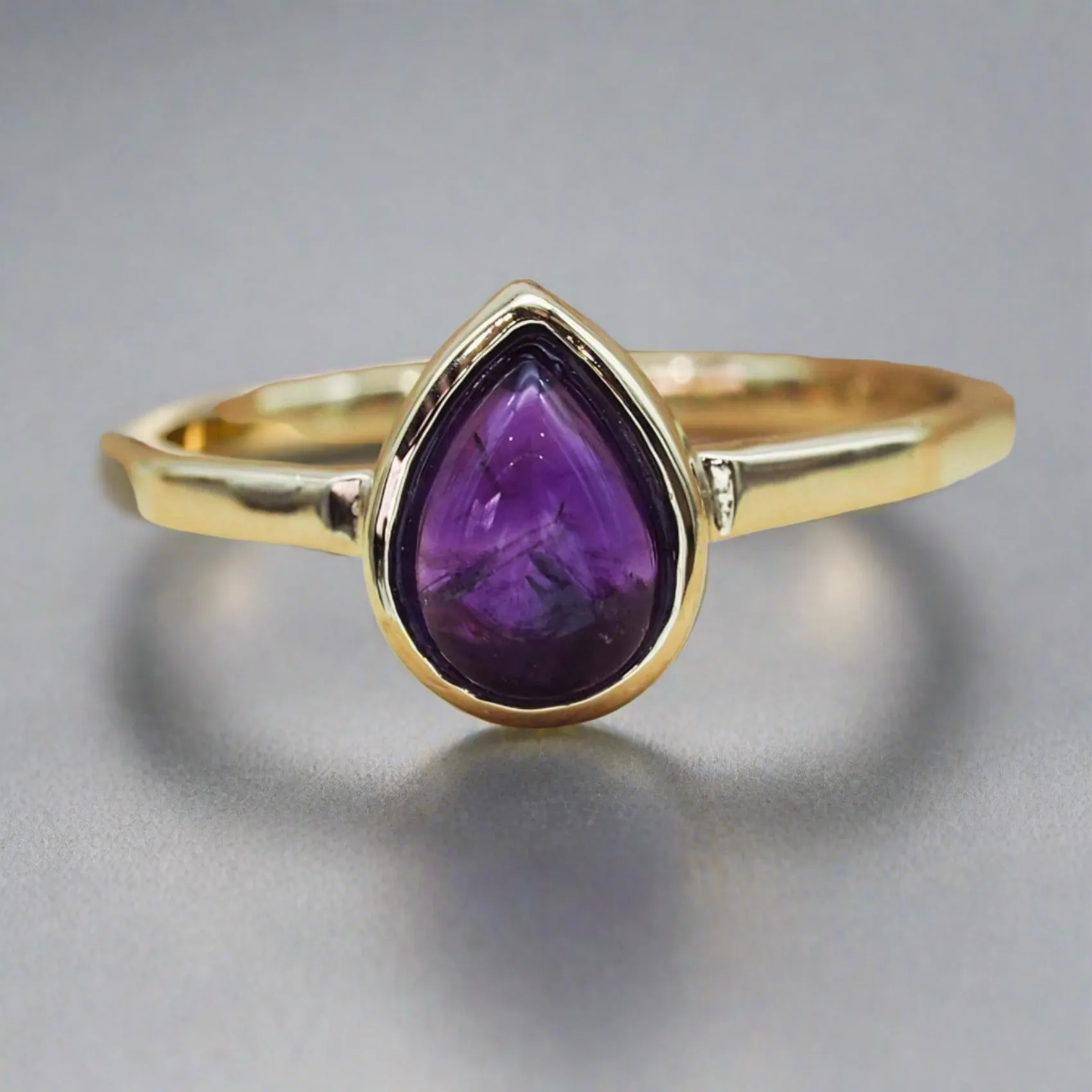 February Birthstone Ring - Amethyst