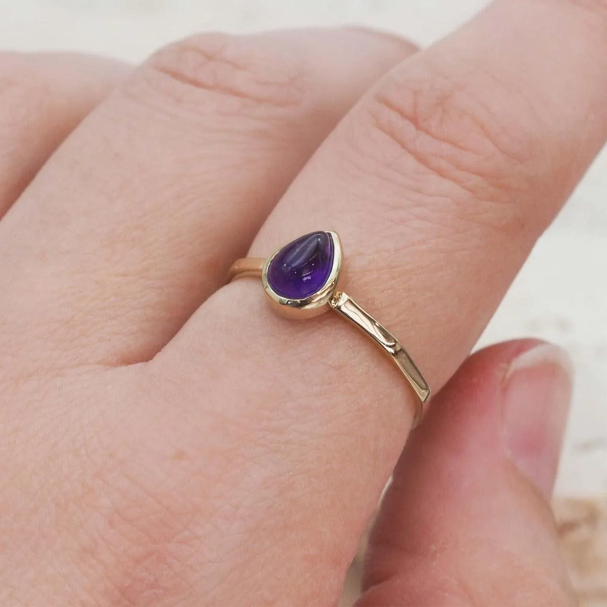 February Birthstone Ring - Amethyst