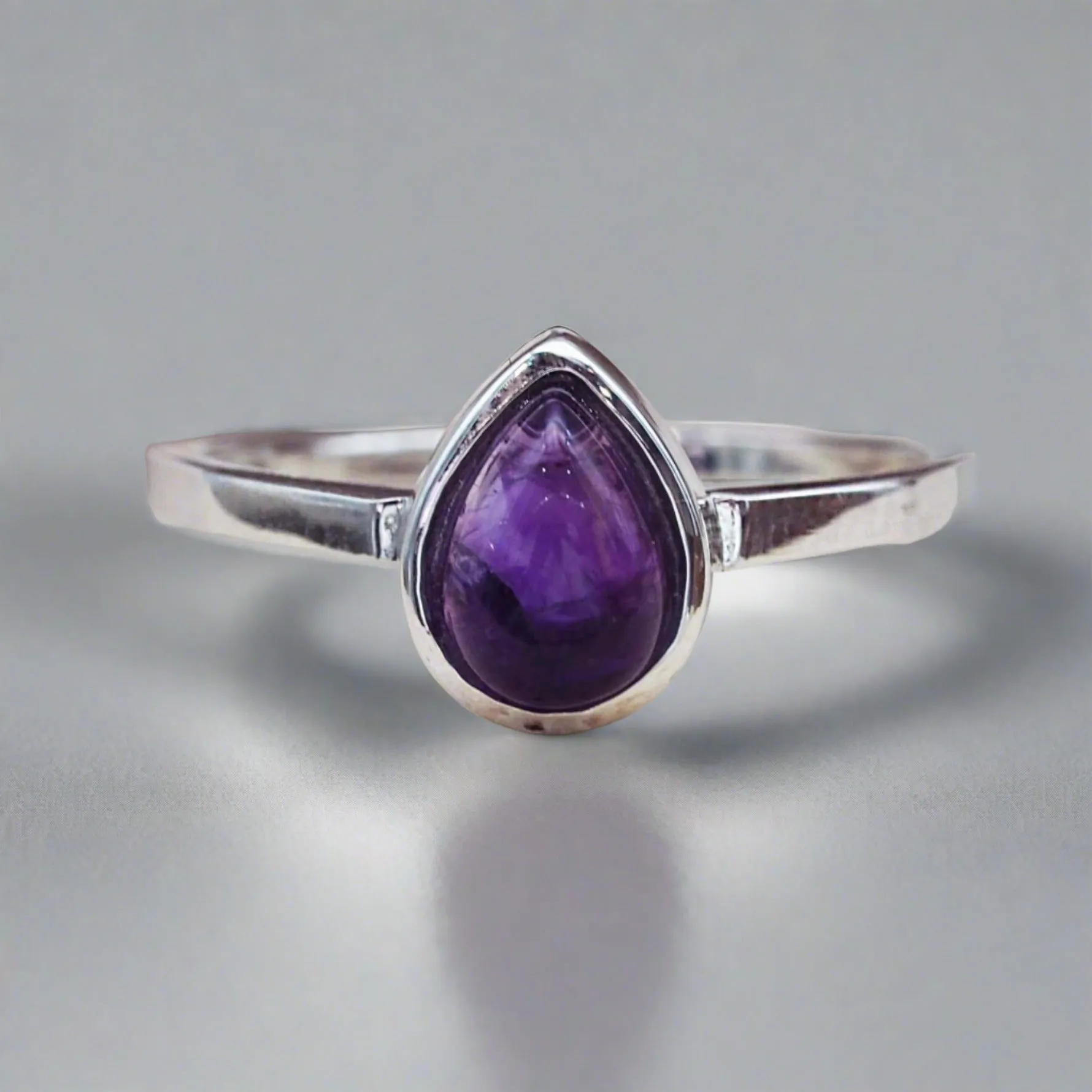 February Birthstone Ring - Amethyst