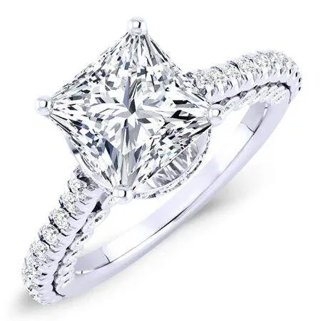 Garland - Princess Lab Diamond Engagement Ring (IGI Certified)