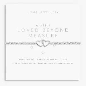 Joma Jewellery Silver A Little 'Loved Beyond Measure' Bracelet