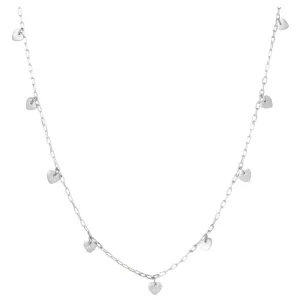 Love U Necklace silver plated - Silver Plated