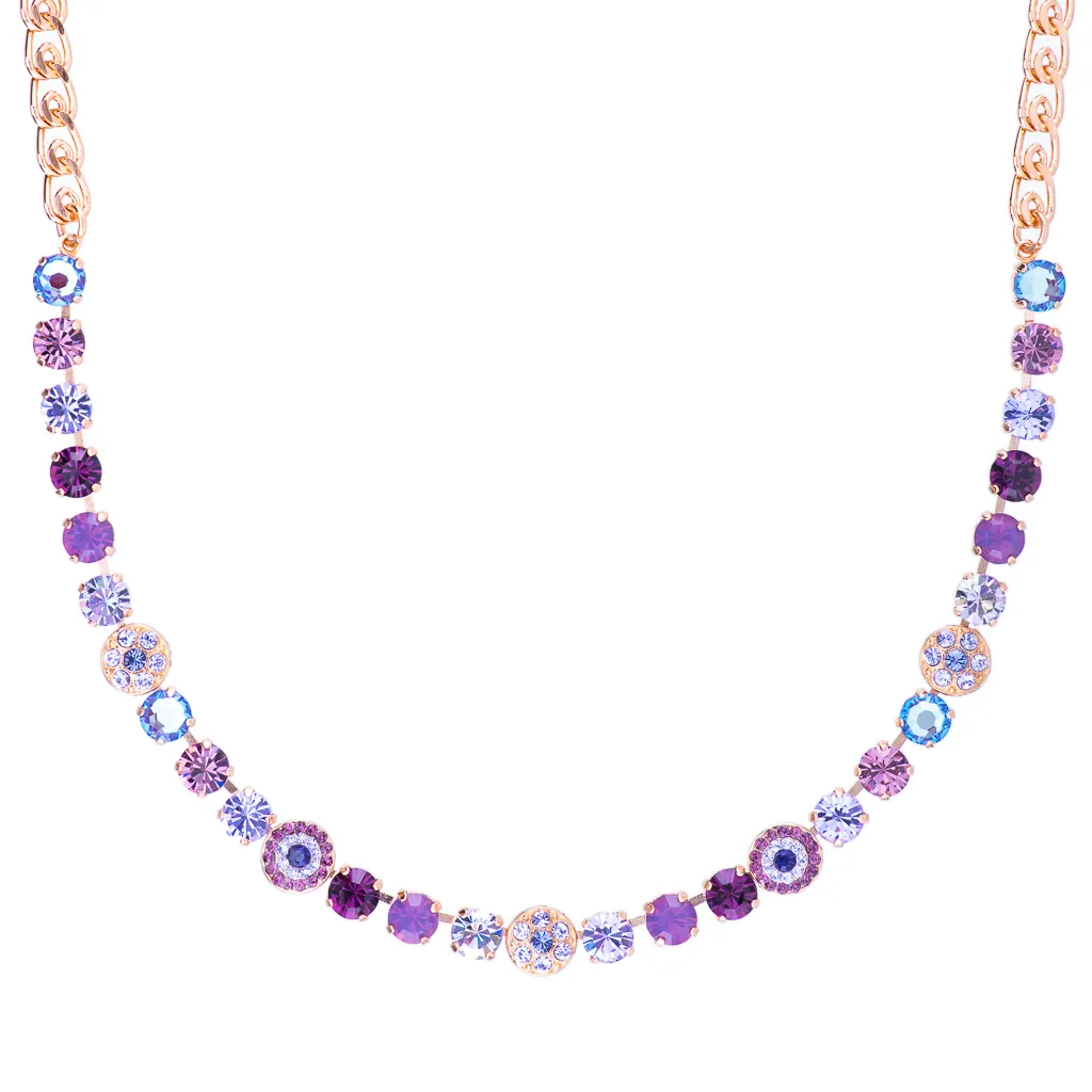 Medium Pavé Necklace in "Wildberry" *Preorder*