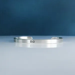 No Inspiration Bracelet