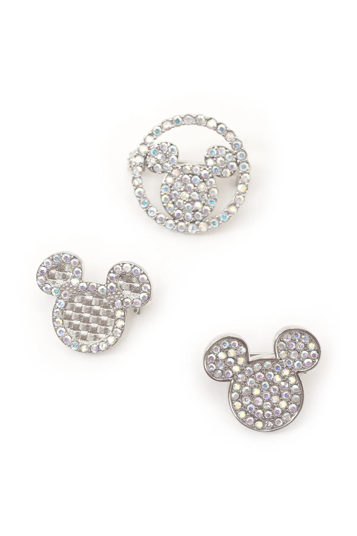 Petite Disney x Buttonscarves Brooch - Silver Package