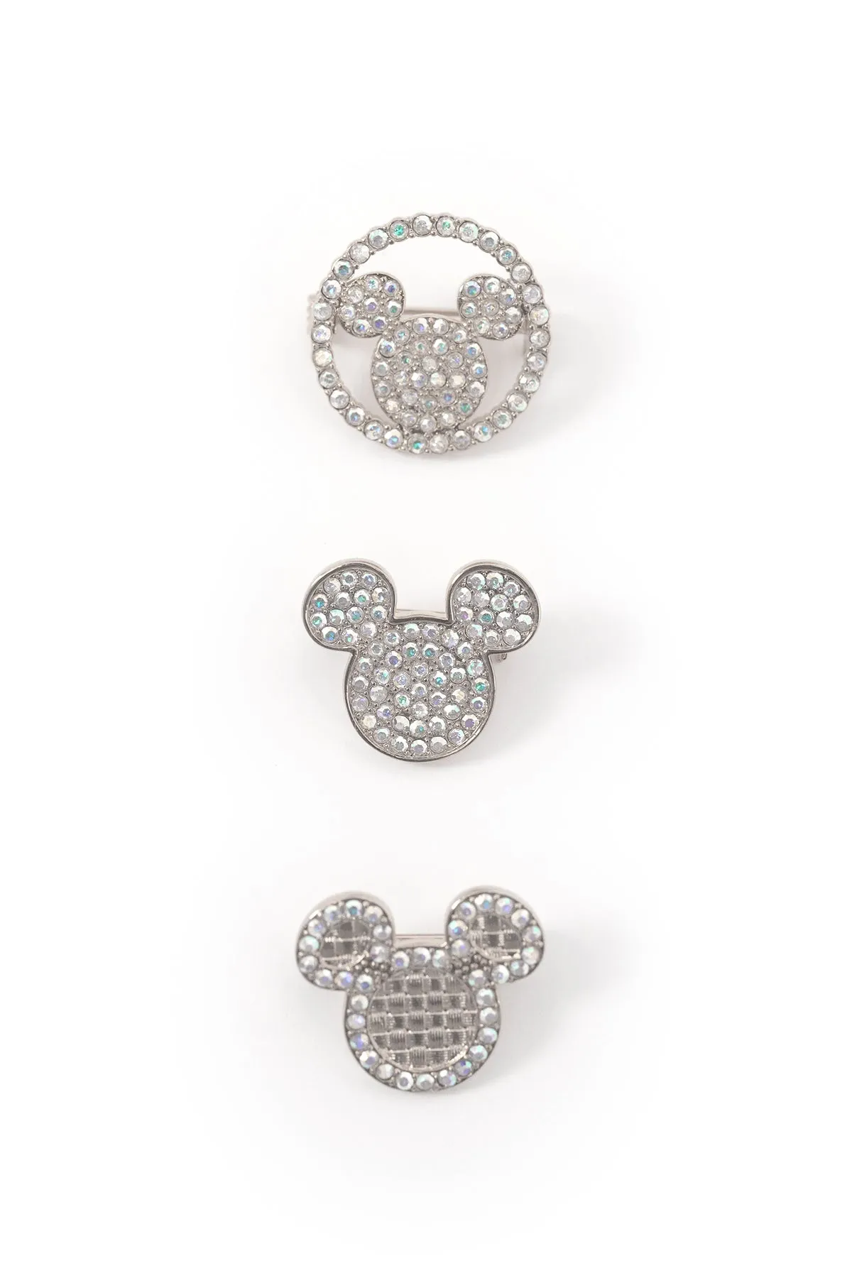 Petite Disney x Buttonscarves Brooch - Silver Package