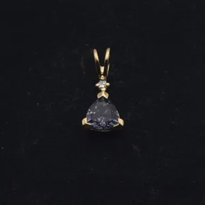 Ross-SImons - Synthetic Color Change Sapphire Vermeil Pendant