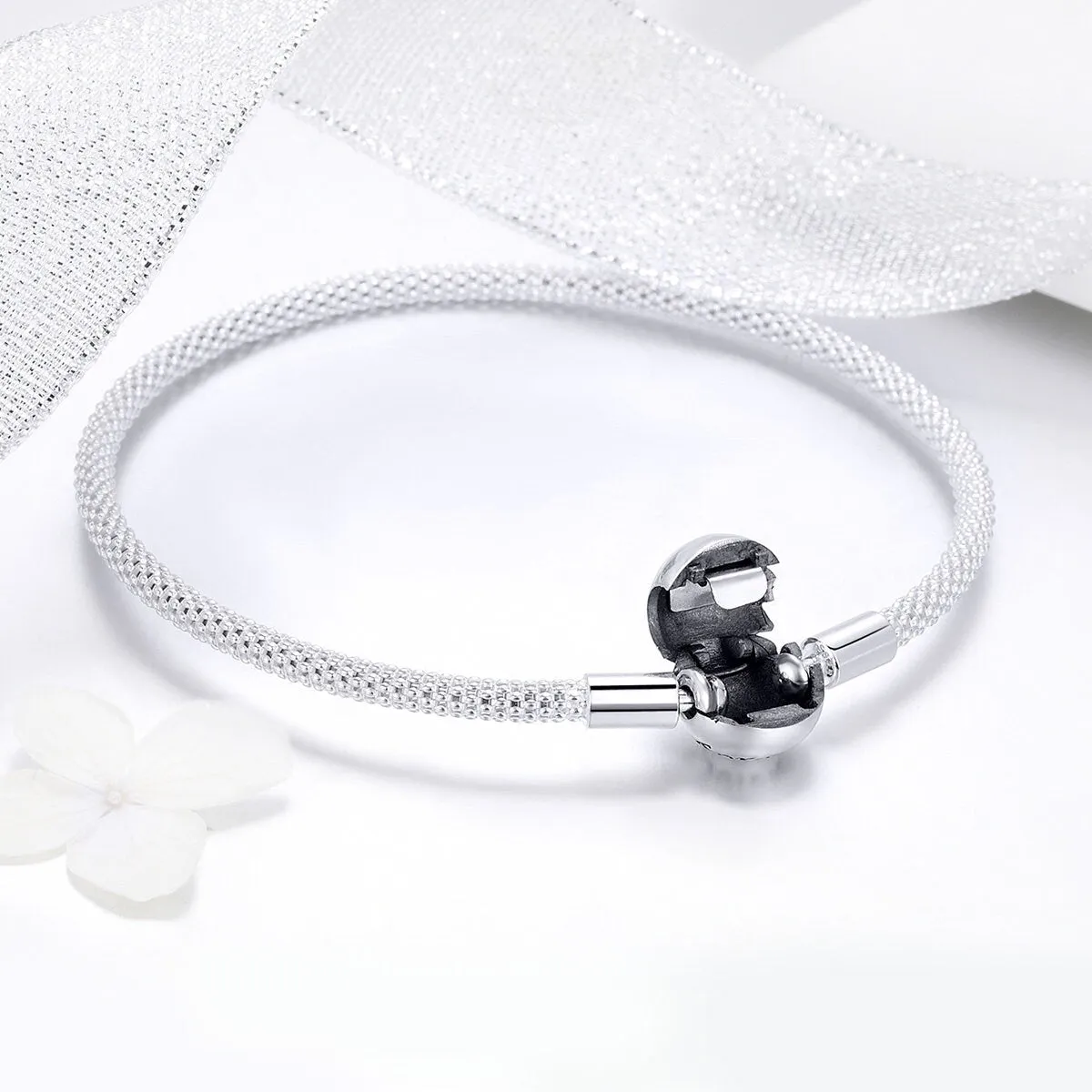 S925 Silver Love Charm Bracelet