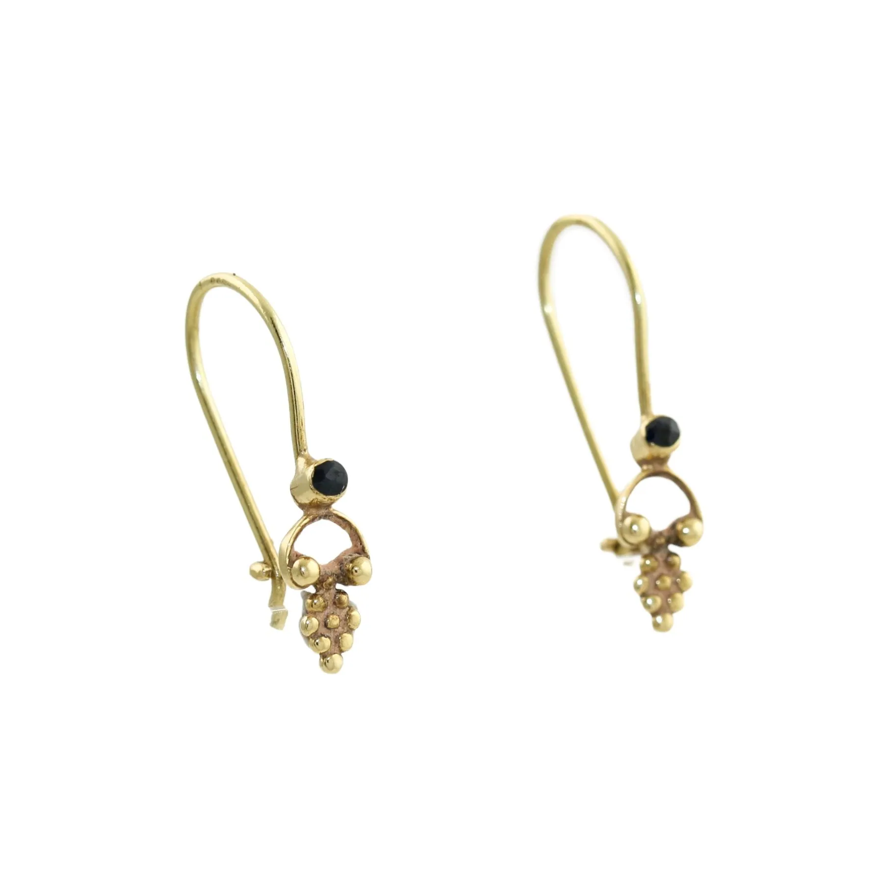 Sapphie Tiny Gold Earrings