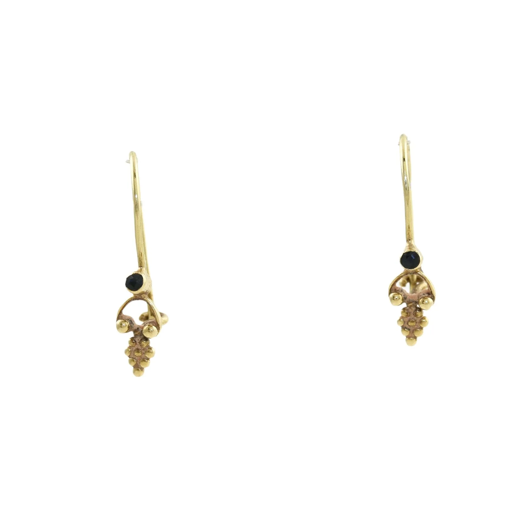 Sapphie Tiny Gold Earrings