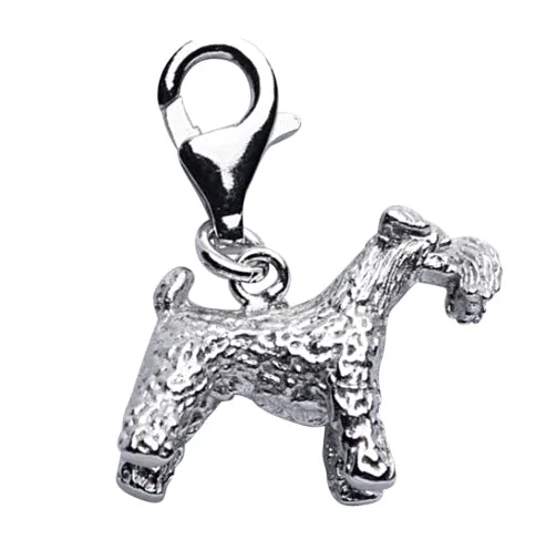 Scotty Dog Silver Charm