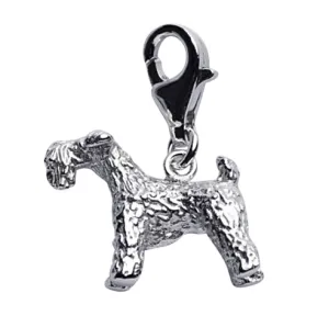 Scotty Dog Silver Charm