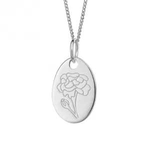 September Marigold Birth Blooms Pendant P5123