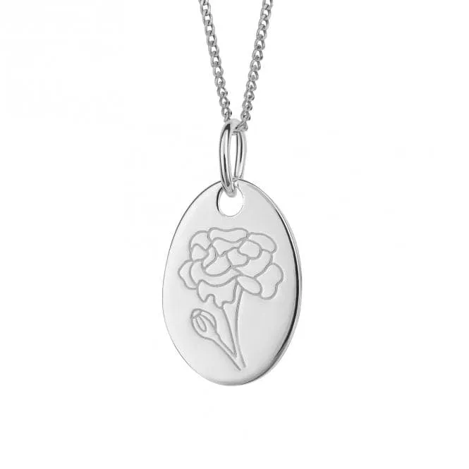 September Marigold Birth Blooms Pendant P5123