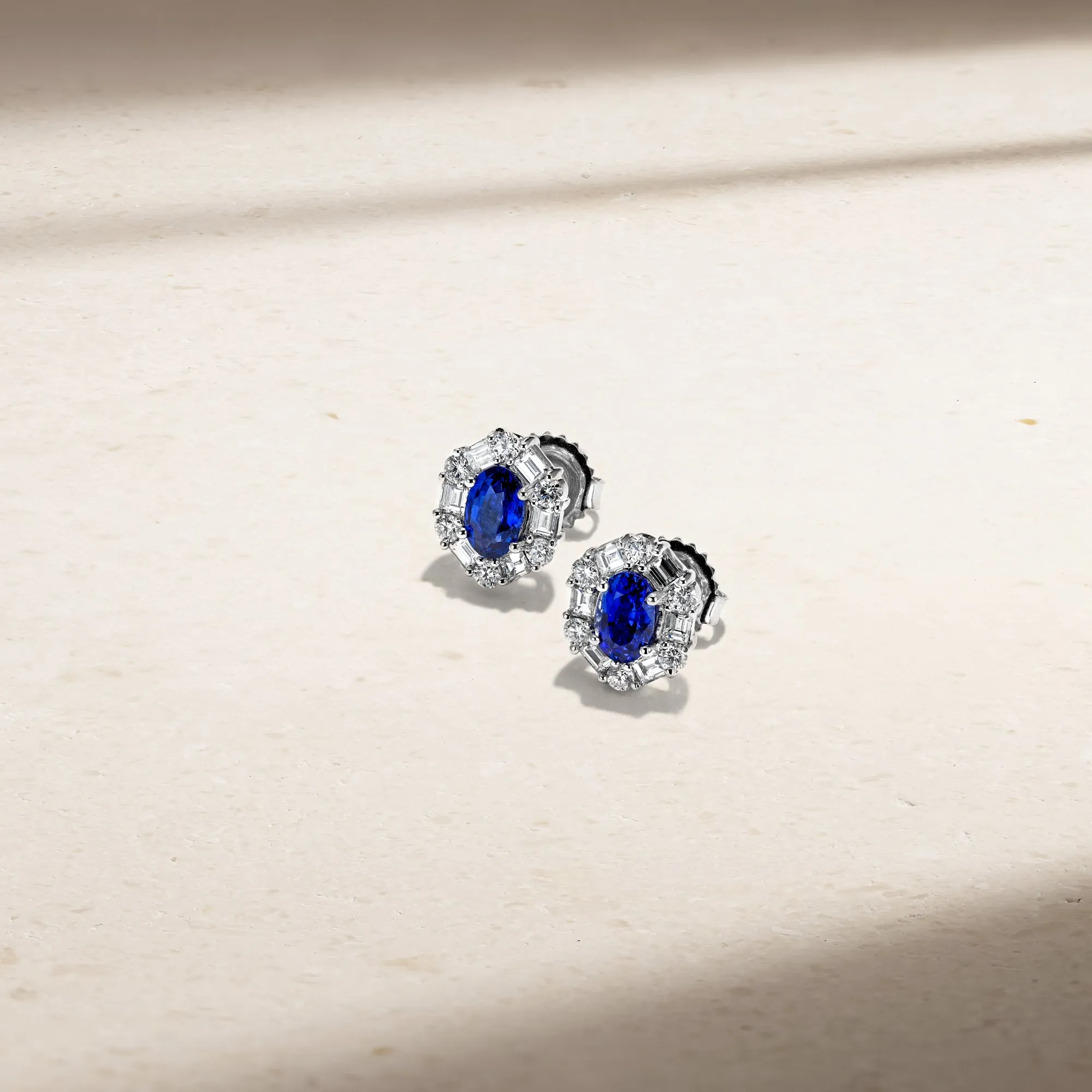 Signature Sapphire Stud Earrings