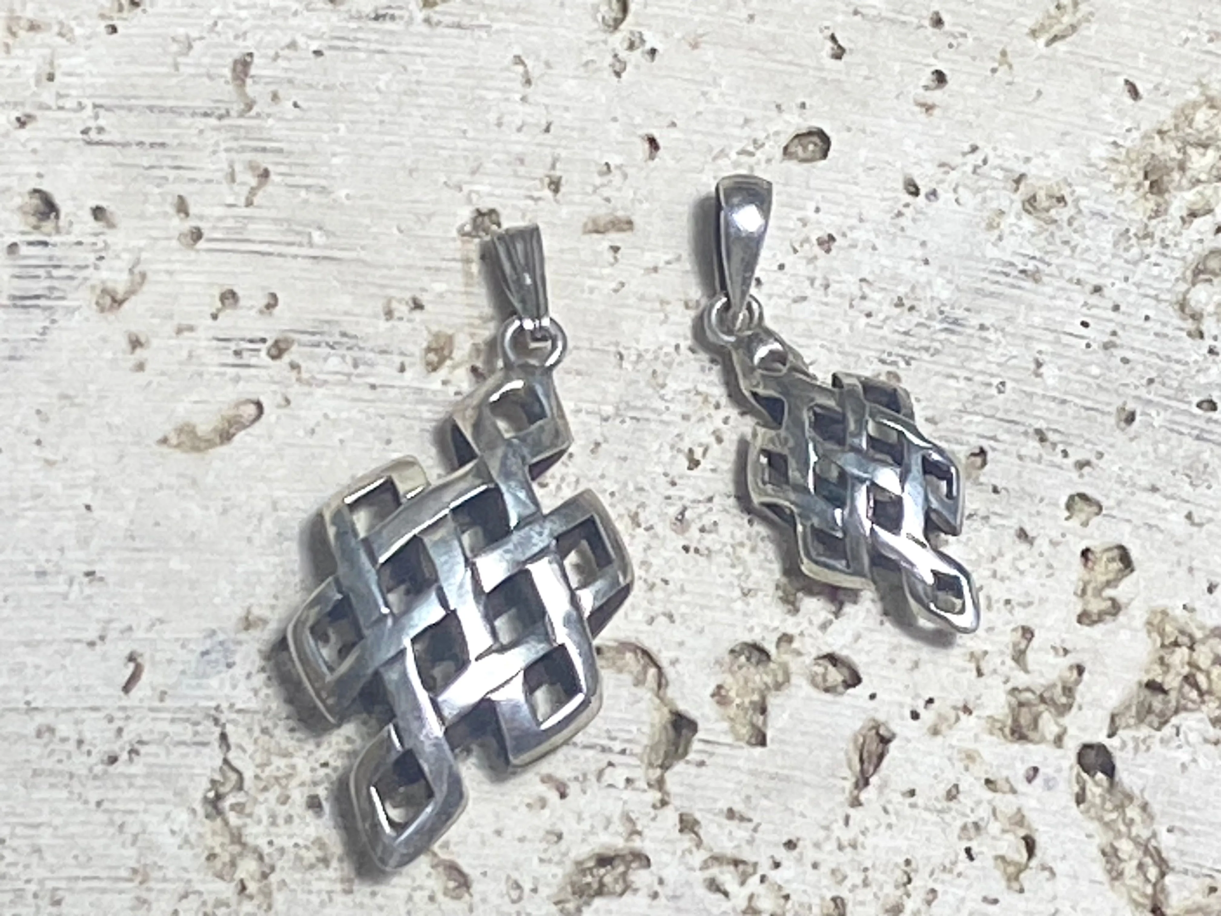 Silver Endless Knot Pendants