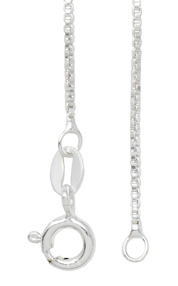 Sterling Silver Chain, Various Sizes & Styles