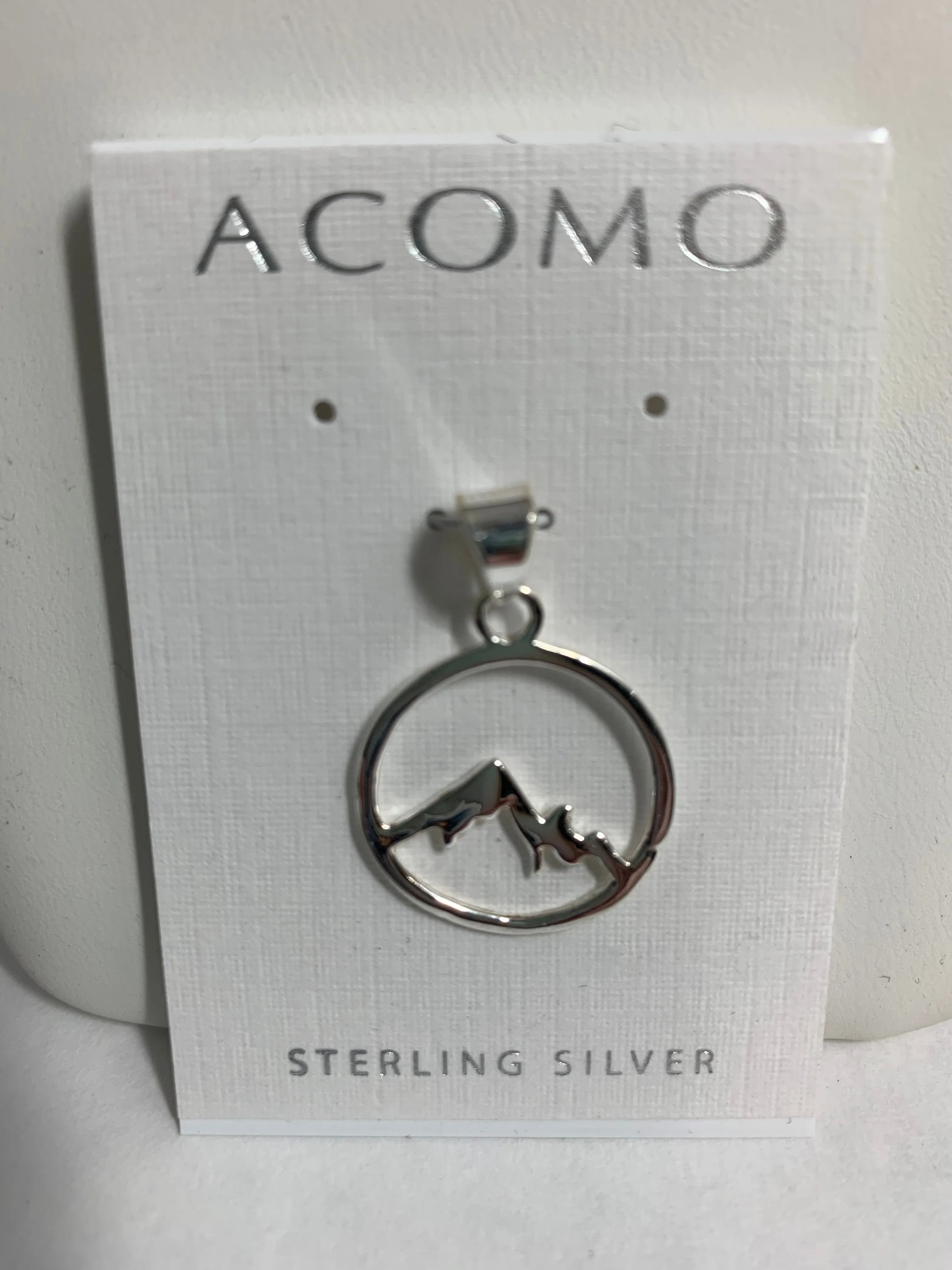 Sterling silver pendant collection