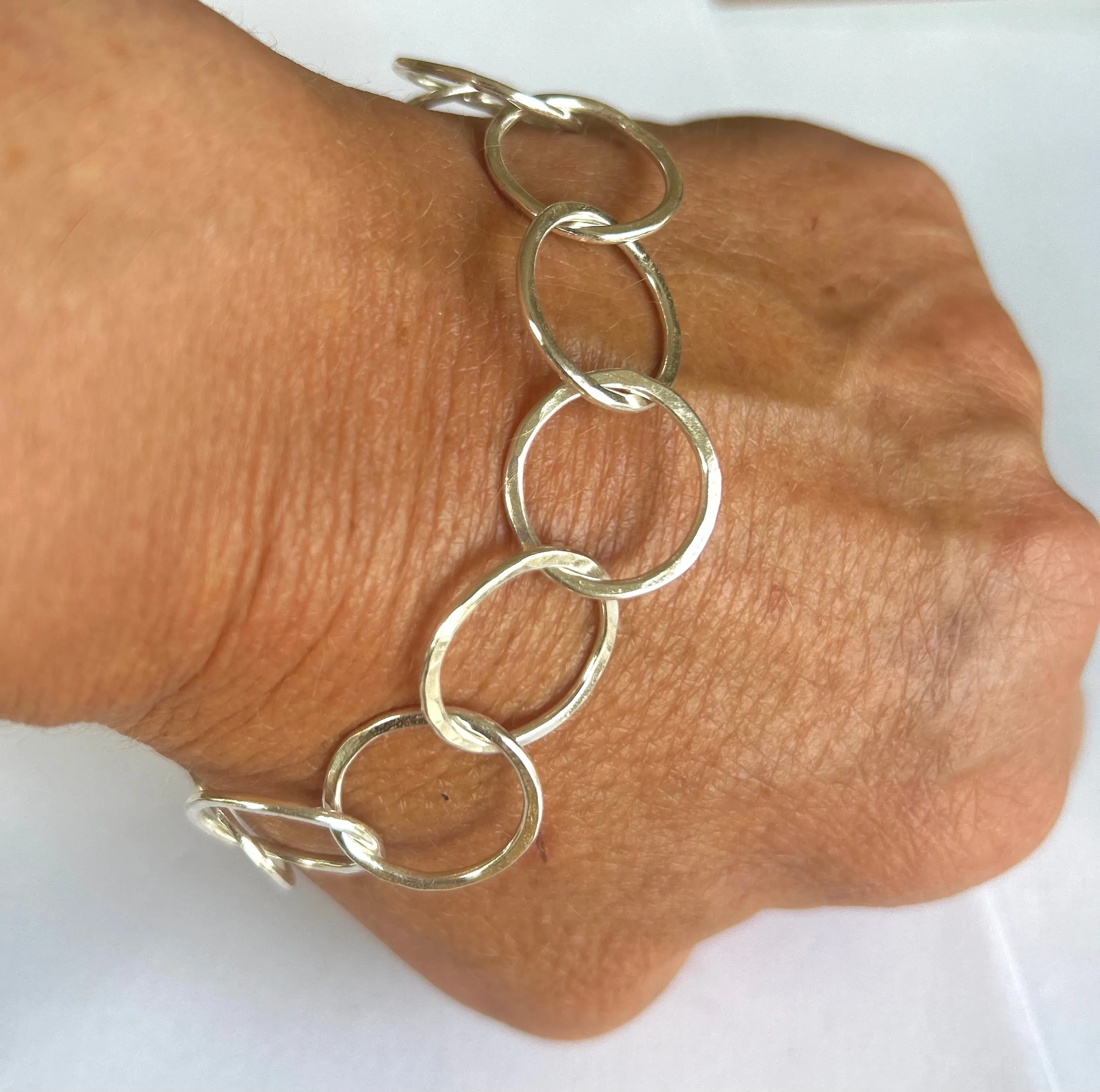 Sterling Silver Statement Bracelet