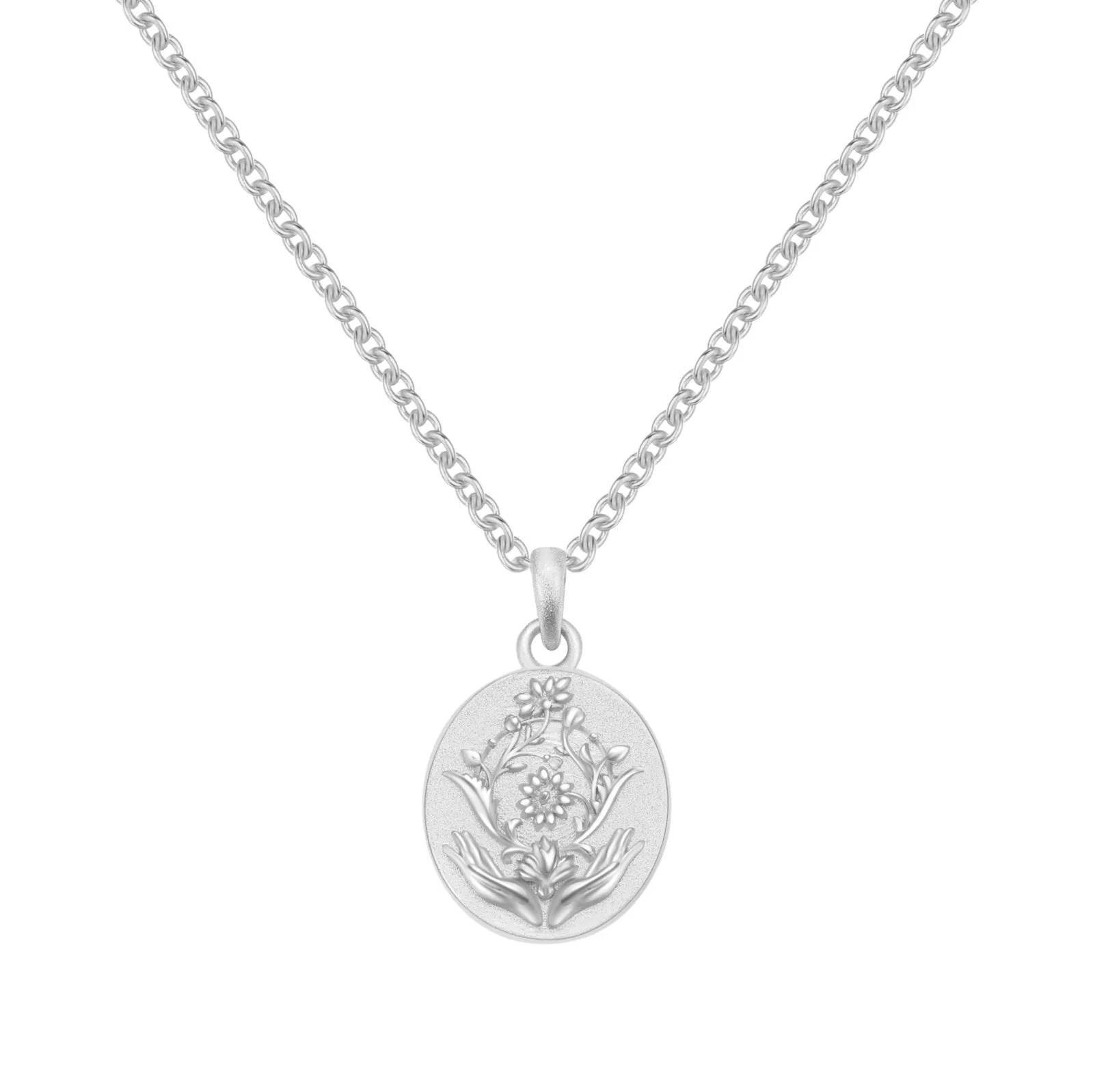 The Artist Pendant Necklace Sterling Silver