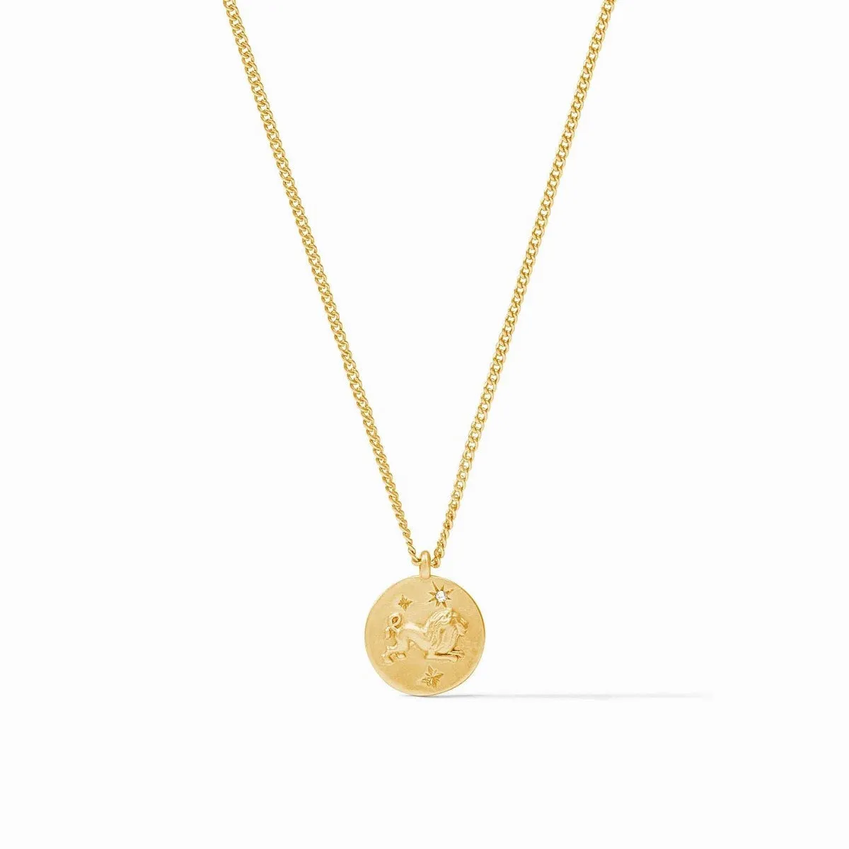 Zodiac Delicate Necklace - Leo-Cubic Zirconia